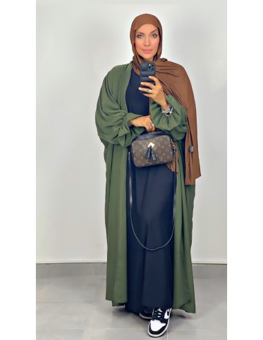 Kimono Manche tulipe "Lydia" Kaki