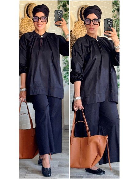 Ensemble Pantalon "Myra" Noir