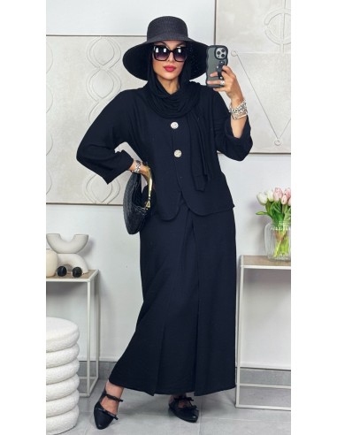 Ensemble jupe "Bora" Noir