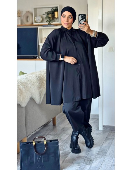 Chemise oversize verte mastour femme – Mode et Mastour