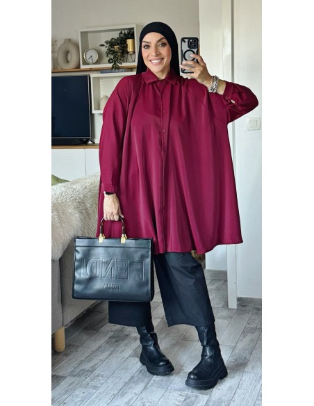 Chemise oversize verte mastour femme – Mode et Mastour