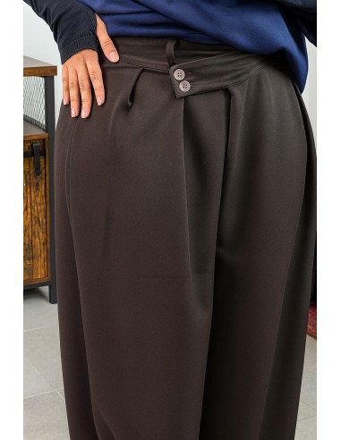 Pantalon à Rabat Marron