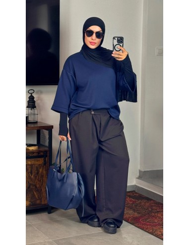 Pantalon à Rabat Marron