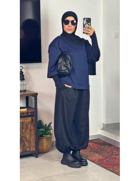 Pantalon ballon pudique