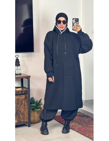 Sweat maxi Noir