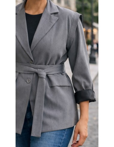 Veste "Capitaine" Gris