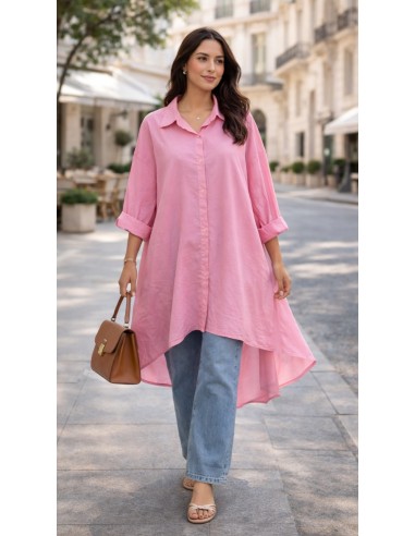 Chemise Oversize Rose