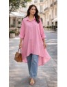 Chemise Oversize Rose