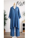 Tunique Denim maxi