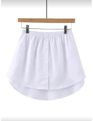 Bas de chemise Blanc