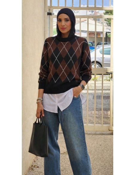 Bas de chemise Blanc