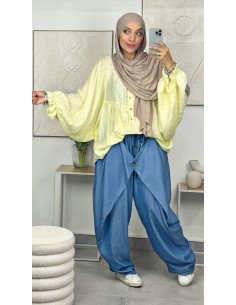 Blouse "Flora" Jaune