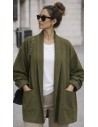 Veste sportswear Oversize Kaki