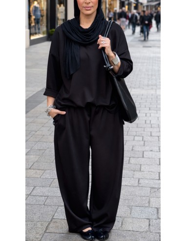 Ensemble pantalon "COSY" Noir