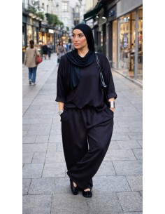 Ensemble pantalon "COSY" Noir