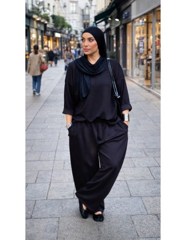 Ensemble pantalon "COSY" Noir