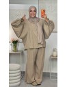 Ensemble pantalon "Lola" Camel