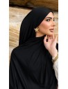 Foulard Jersey Lycra Noir