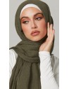 Foulard Viscose Kaki