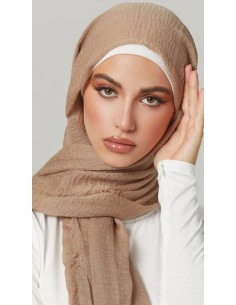 Foulard Viscose Beige
