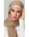 Foulard Viscose Beige