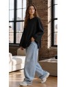 Top tunique "Basic" Noir