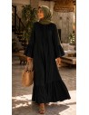 Robe longue " Doha" Noir