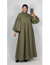Robe Longue en Popeline  Femme | Robe Mastour Chic – Mode & Mastour
