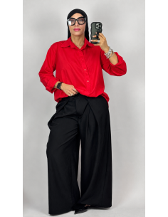 Chemise en Popeline  Femme Oversize | Élégante & Chic – Mode & Mastour 2