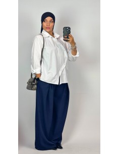 Chemise en Popeline  Femme Oversize | Élégante & Chic – Mode & Mastour