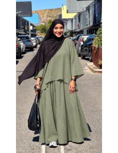 Ensemble tunique et jupe longue femme | Modest Fashion