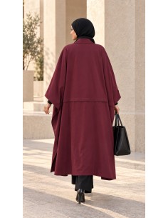Cape longue oversize femme | Vêtement modest fashion  Méta-description 2
