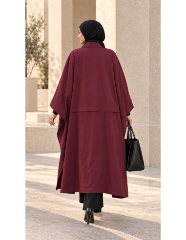 Cape longue oversize femme | Vêtement modest fashion  Méta-description