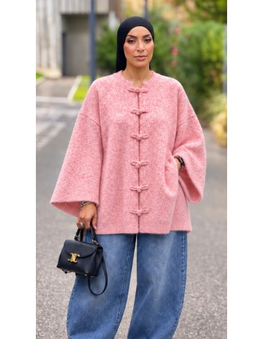 Pull épais en laine femme oversize | Modest Fashion