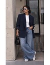 Blazer Oversize Femme | Veste Longue Modest Fashion