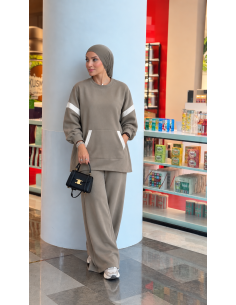 Ensemble Oversize Femme Lina – Pantalon Large | ModeetMastour
