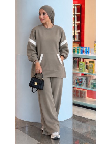 Ensemble Oversize Femme Lina – Pantalon Large | ModeetMastour