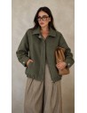 Veste Bomber kaki Femme Chic | ModeetMastour