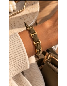 Bracelet noeud Ruban Acier inoxydable