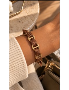 Bracelet noeud Ruban Acier inoxydable