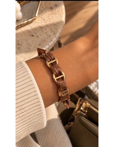 Bracelet noeud Ruban Acier inoxydable