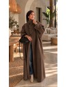 Manteau Long Oversize Femme Col Montant | ModeetMastour